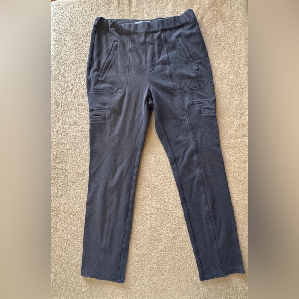 Anthropologie Charcoal Pull on Pants